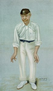 „Bobby”, karykatura krykieta Roberta Abela, opublikowana 5 czerwca 1902 w Vanity Fair